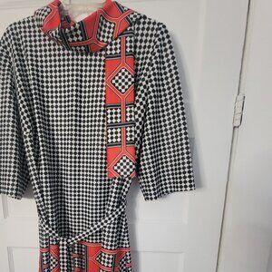 Handmade By Lady Mendell Knits With Distinction For Lane Bryant Vintage Dress